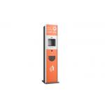 LCD Automatic Hand Sanitizer Dispenser Free Standing Hand Sanitizer Station