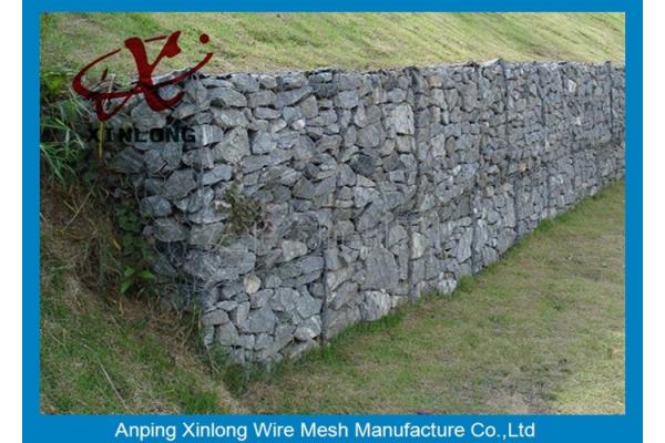 Hexagonal Stainless Steel Gabion Basket Stone With Mesh 8*10mm
