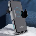 Air Vent Auto-Clamping Infrared Sensor Wireless Car Charger Mount Phone Holder for sale