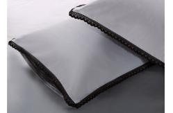 China Lightweight Fabric Lace Luxury Cotton Sheets , 3 Pcs Elegant Sheet Sets supplier