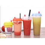 Disposable 500ml Pp Injection Cup Custom Printed Cold Drinking Cup