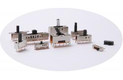 China SPDT Ultra Miniature Slide Switch 2 Pole 2 Position SS22D15 supplier
