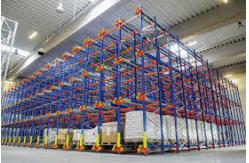 China Fifo System Q235 Industrial Pallet Racks For Fancy Plywood Storage supplier