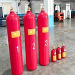 School Server Room CO2 Cylinders 150L Carbon Dioxide Cylinder For Fire Safety Use for sale