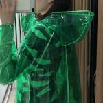 Lady ' S Windbreaker 0.15MM Waterproof TPU Fabric for sale