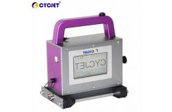 China Portable 71mm Printing Height Handheld Inkjet Printer Batch Code Touch Screen supplier