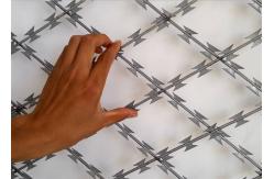 China Galvanized 450mm 18inch Chain Link Razor Barbed Wire Spiral supplier
