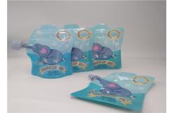 China Custom Printing Transparent Spout Pouch Packaging supplier