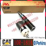 Common rail diesel fuel injector 10R-1256 10R-1814 212-3462 10R-0961 212-3469 203-3464 For Caterpillar C10 C12 Engine for sale