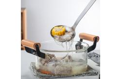China Customized Logo Simple 5L Borosilicate Glass Soup Pot supplier