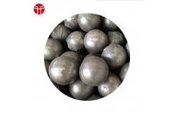 China Zinc Mines And Copper Mines Cast Steel Grinding Ball HRC45 - 65 Cr10-15% supplier