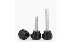 China M16 Knurled Thumb Screw 1/4-20 UNC Thread SUS316 Flat Head supplier