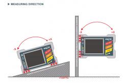 China IP54 USB2.0 High Accuracy Digital Inclinometer with 3.7V Charging Lithium Battery supplier