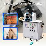 Pneumatic Leather Belt Strap Roller Embossing Machine 220V for sale