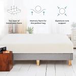 7 Zone Design Pressure Relieving Mattress Pad High Density Foam