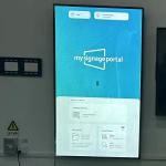 49 Inch  Retail Shop Window LCD Display Monitor 1920x1080 for sale