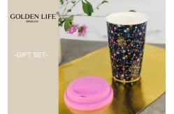 China Rubber Ceramic Gift Set Hot Water Bottle Warmer 1 Liters With Knit Cover supplier