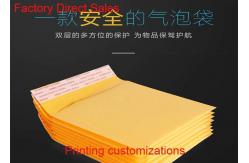 China Self Adhesive Seal Kraft Bubble Mailers Padded Envelopes Courier Custom Size supplier