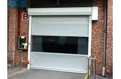 China PLC Control 0.6m/S 1.2mm PVC Roller Shutter Doors supplier