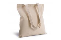 China Standard Size Cotton Canvas Bag Practical With Long Shoulder Belt supplier