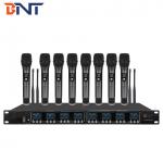 8 Channels Wireless Conference System Microphone Frequency Band UHF 640MHz - 690MHz for sale