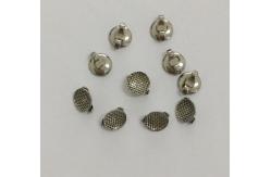 China Round Bondable Lingual Button  W/ Small Cleat Mesh Base supplier