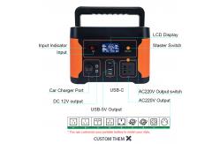 China Multiscene Portable Solar Power Station Supply For Camping Rechargeable supplier