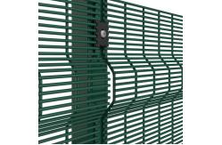 China Customized 358fence 358 mesh panels with automatic gates and fence supplier