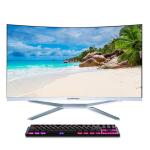 Curved 27 Inch All In One Pc with Intel Core I5 Processor and Included Mouse Keyboard for sale