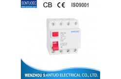 China 4P AC Residual Circuit Breaker Din Rail Plug In IEC 61008 Standard supplier