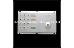 China Industrial Metal Trackball With Number Keyboard Good Vandalism Performance supplier