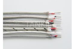 China 26AWG - 36AWG Thermocouple Cable With Fiberglass Stainless Steel Braided Sheath supplier