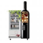 Glass USB Wine Bottle Vending Machine With Elevator Lift System for sale