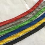 6 Strand Climbing Playground Equipment Rope Combination Rope 16mm for sale