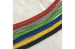 China Anti UV Playground Climbing Nets 16mm Polyester Combination Rope supplier