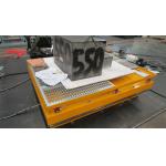 Stationary Moves Universal Ball Single Scissor Lift Table with Customization Options