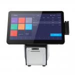 Windows Desktop 300cd/m2 Touch Screen POS Terminal With Printer Retail Epos Systems for sale