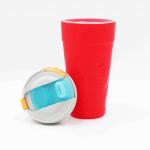 Custom Multicolor Promotional Plastic Sports Bottles With Lid Lock for sale