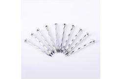 China Construction Angular Spiral Concrete Nails P Head Electro Galvanized Finish supplier