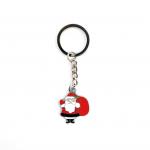 Christmas Themed Soft Enamel Keychain Festive Santa Designs for Holiday Cheer
