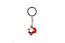 China Christmas Themed Soft Enamel Keychain Festive Santa Designs for Holiday Cheer supplier