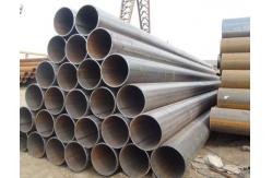 China MTC Round Carbon Steel Pipe Q235b Q345 A106 Welded Black supplier