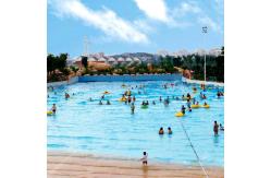 China Wave Pool Equipment With Lifeguards Wave Patterns And Lighting Effects supplier