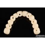 Customizable Ti-Base Zirconia Hybrid Bridge With Excellent Durability And Good Biocompatibility