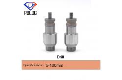 China Sintering Glass Drill Bits Replaceable Small Diamond Drill Bits Plating supplier