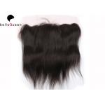Indian Natural Hair 13 X 4 Human Hair Lace Wigs Silky Straight Hair Extension for sale