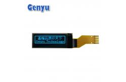 China 0.91 Inch OLED Display 128x32 Pixels Blue 12PIN SSD1306 with SPI interface supplier
