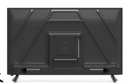 China Tempered Glass 32 Inch Smart TV Frame Border With Wifi And Bluetooth supplier
