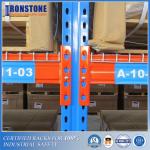 EURO 50mm Pitch Warehouse Pallet Rack Systems for sale