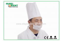 China Adjustable Disposable Chef Hat Disposable Surgical Caps PP 50 Gsm supplier